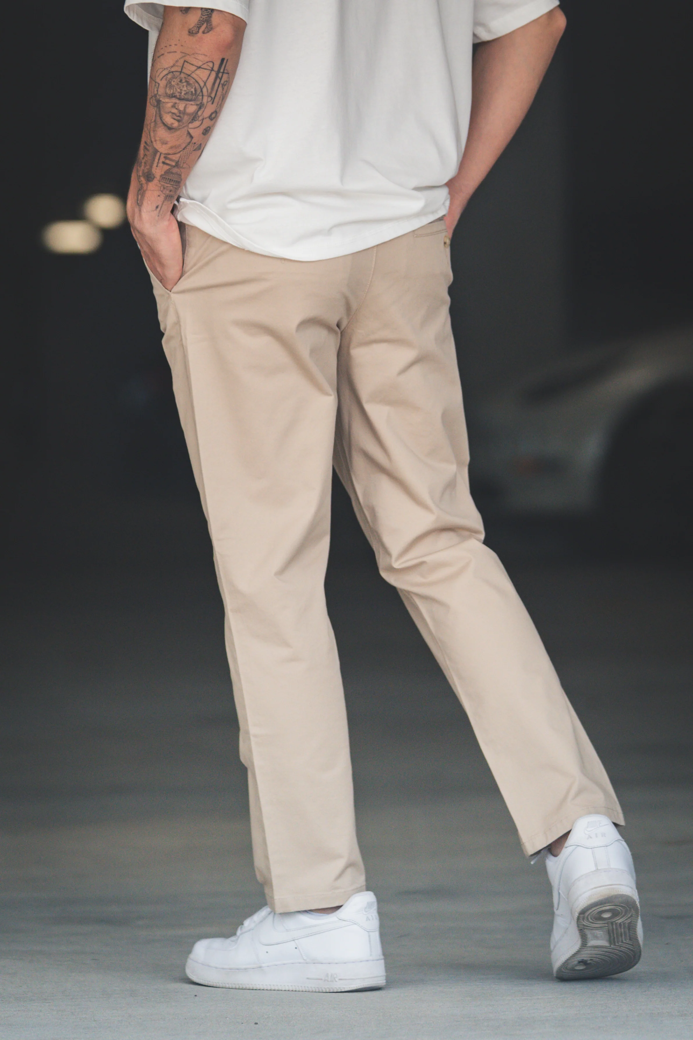 Straight Fit Core Stretch Chino Khaki - Image 10
