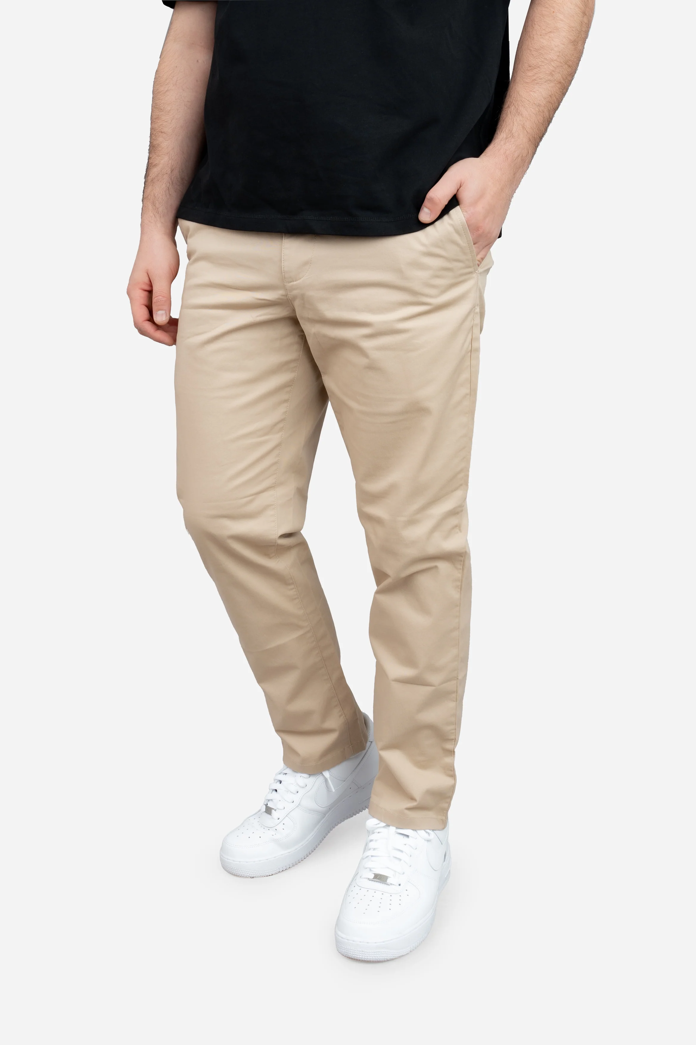 Straight Fit Core Stretch Chino Khaki - Image 18