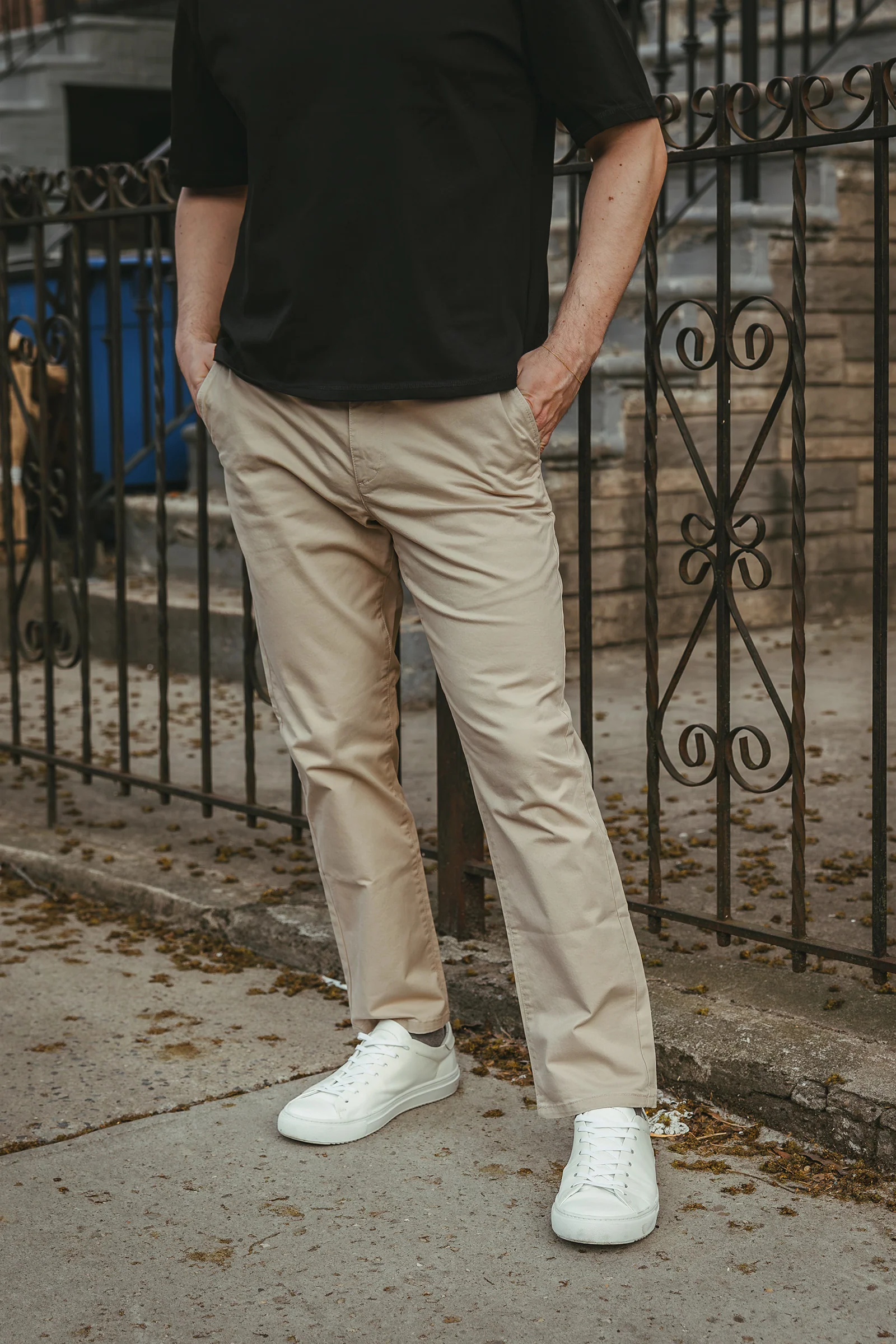 Straight Fit Core Stretch Chino Khaki - Image 4