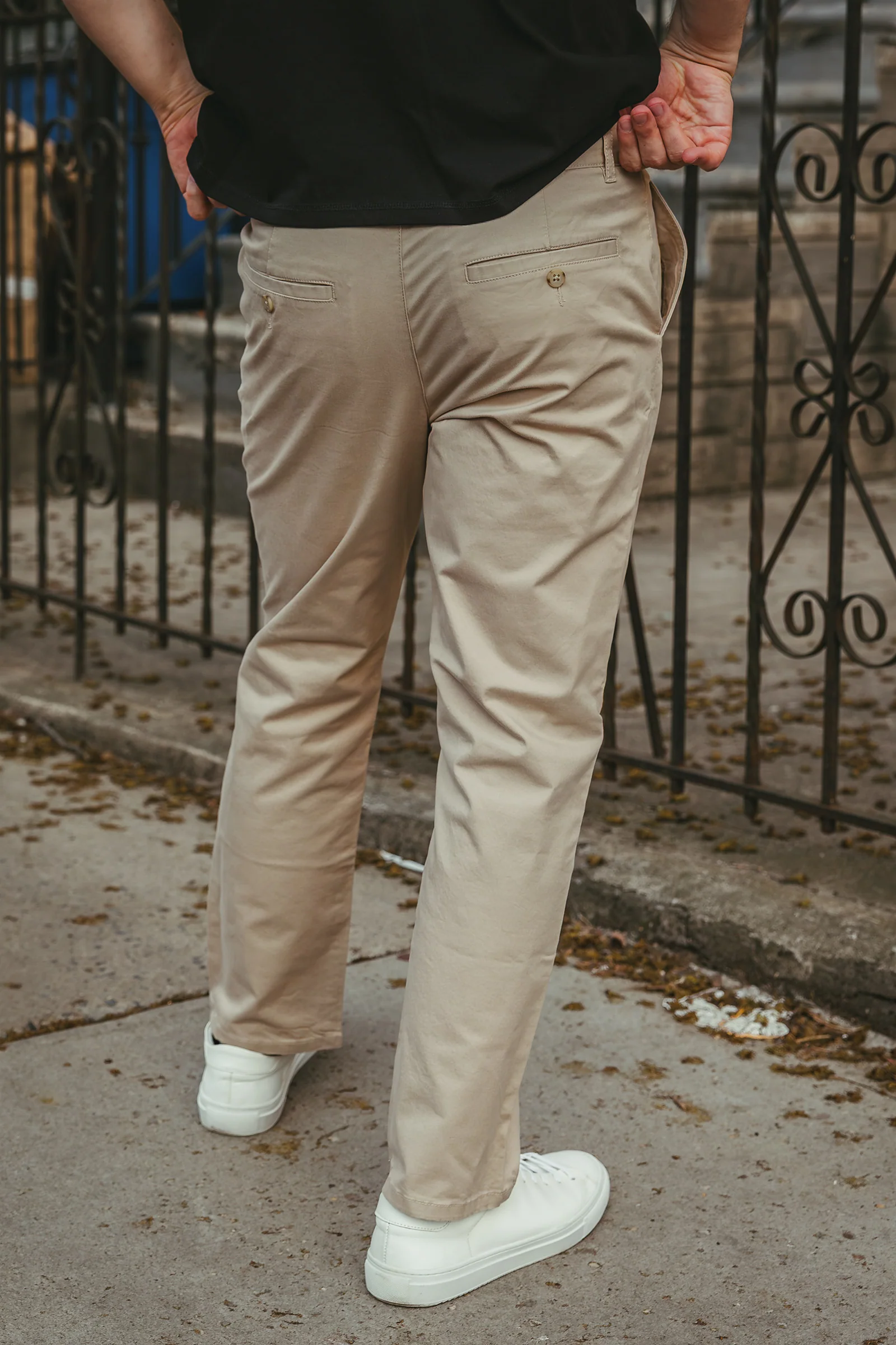 Straight Fit Core Stretch Chino Khaki - Image 5
