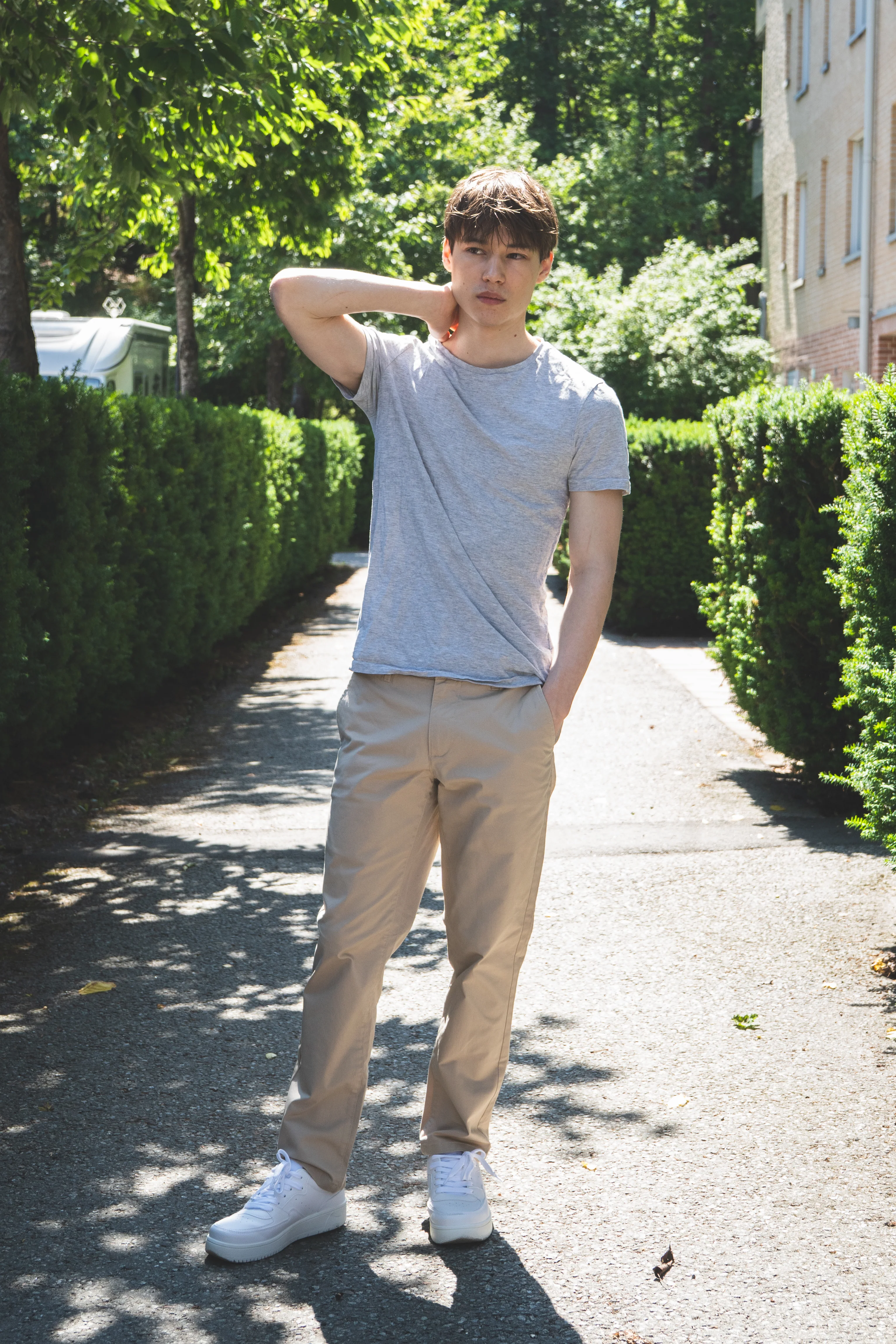 Straight Fit Core Stretch Chino Khaki - Image 7