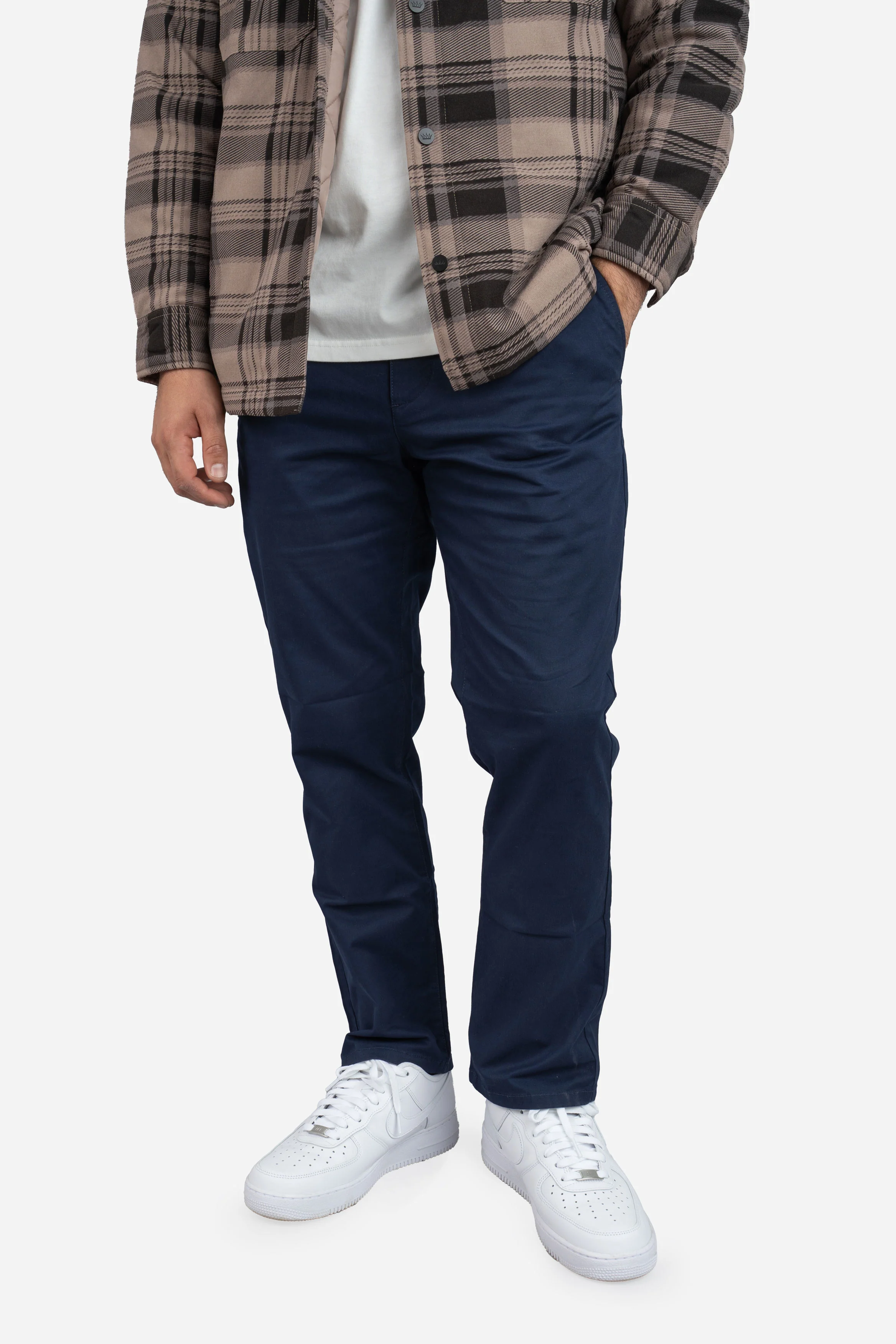 Straight Fit Core Stretch Chino Navy - Image 8