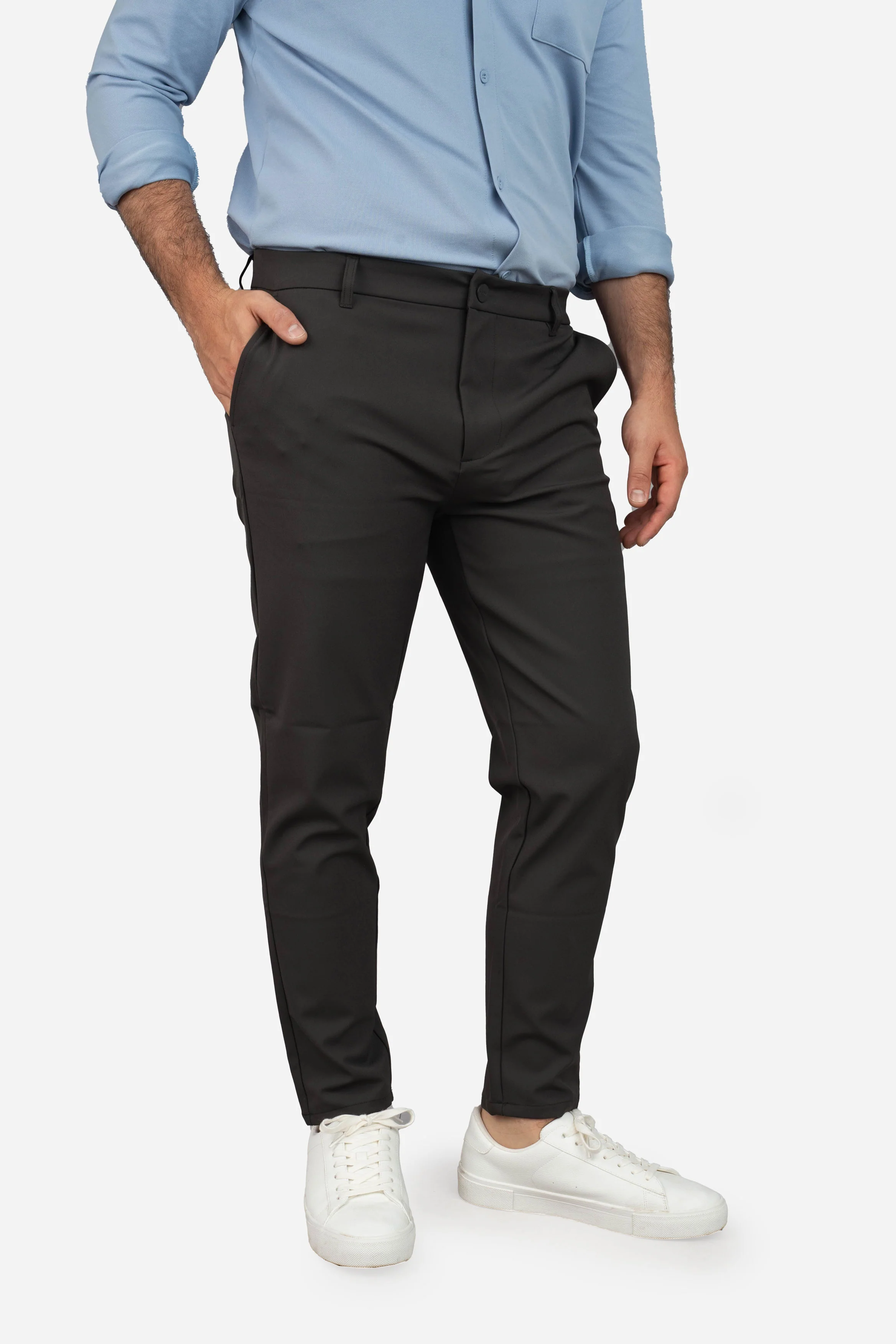Super Stretch Performance Pants Charcoal - Image 10