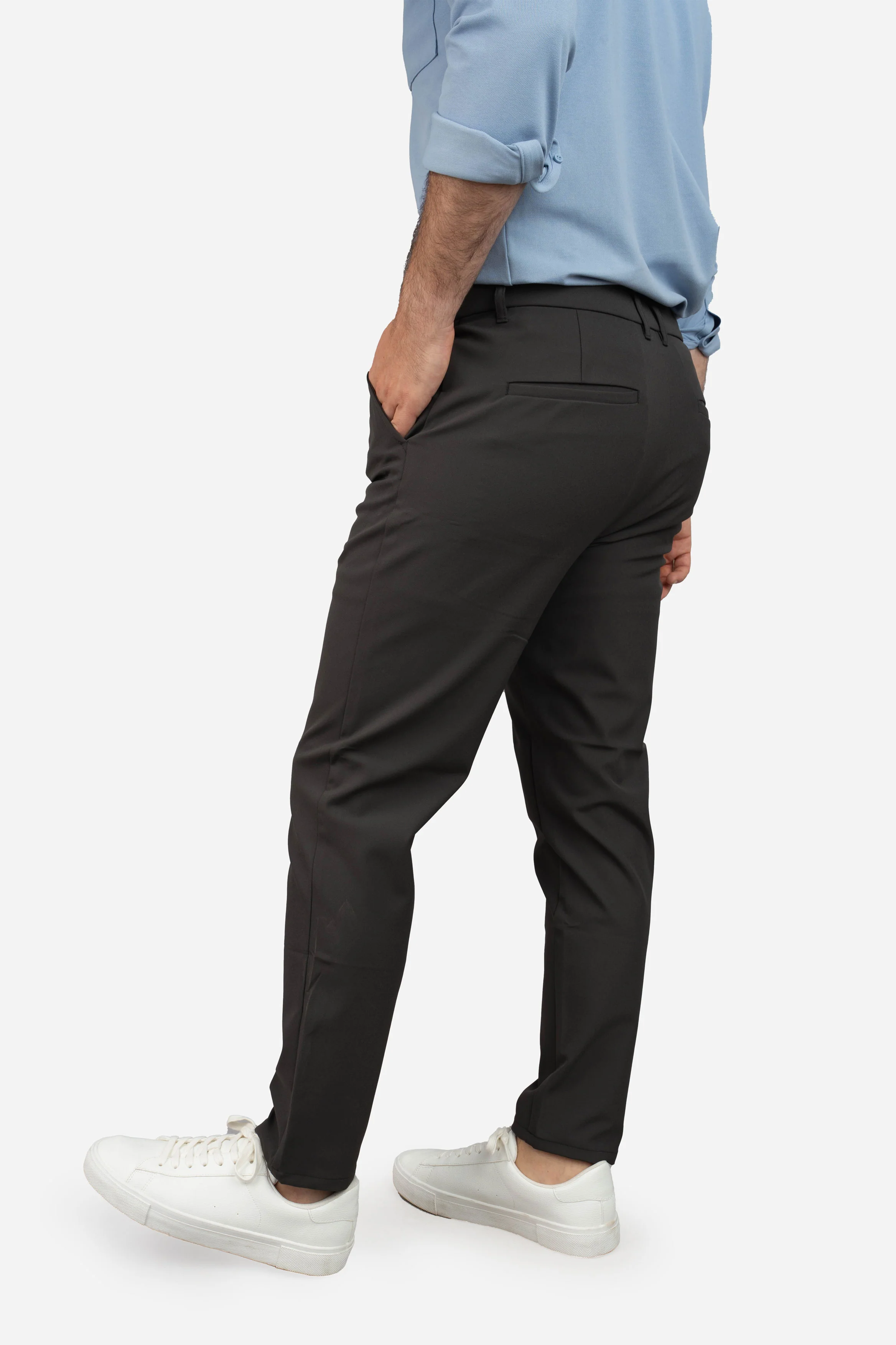 Super Stretch Performance Pants Charcoal - Image 11