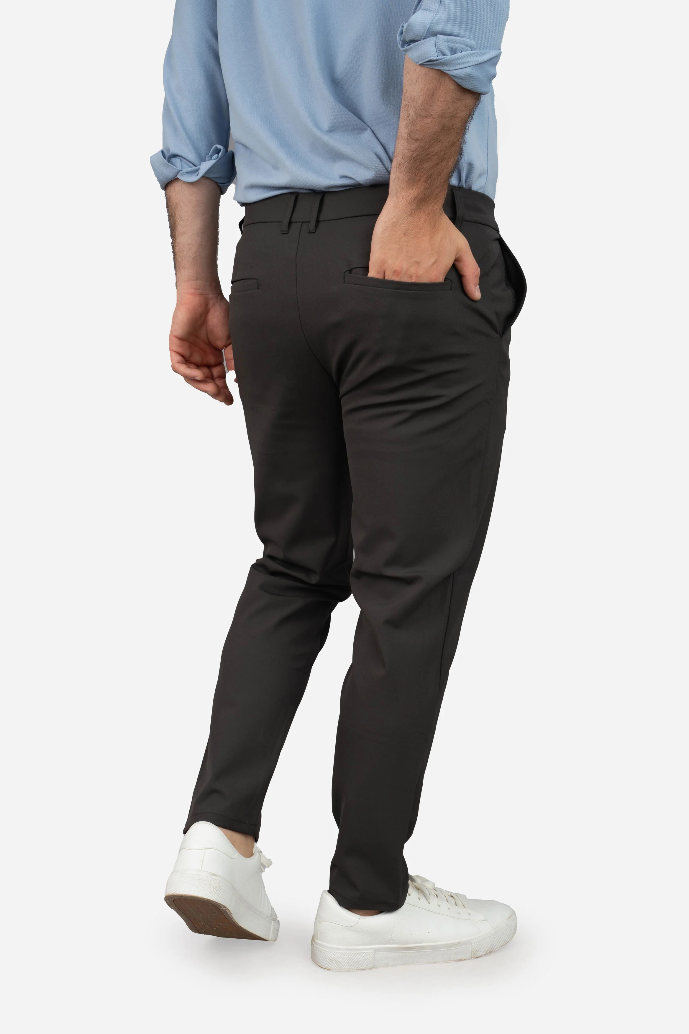 Super Stretch Performance Pants Charcoal - Image 12