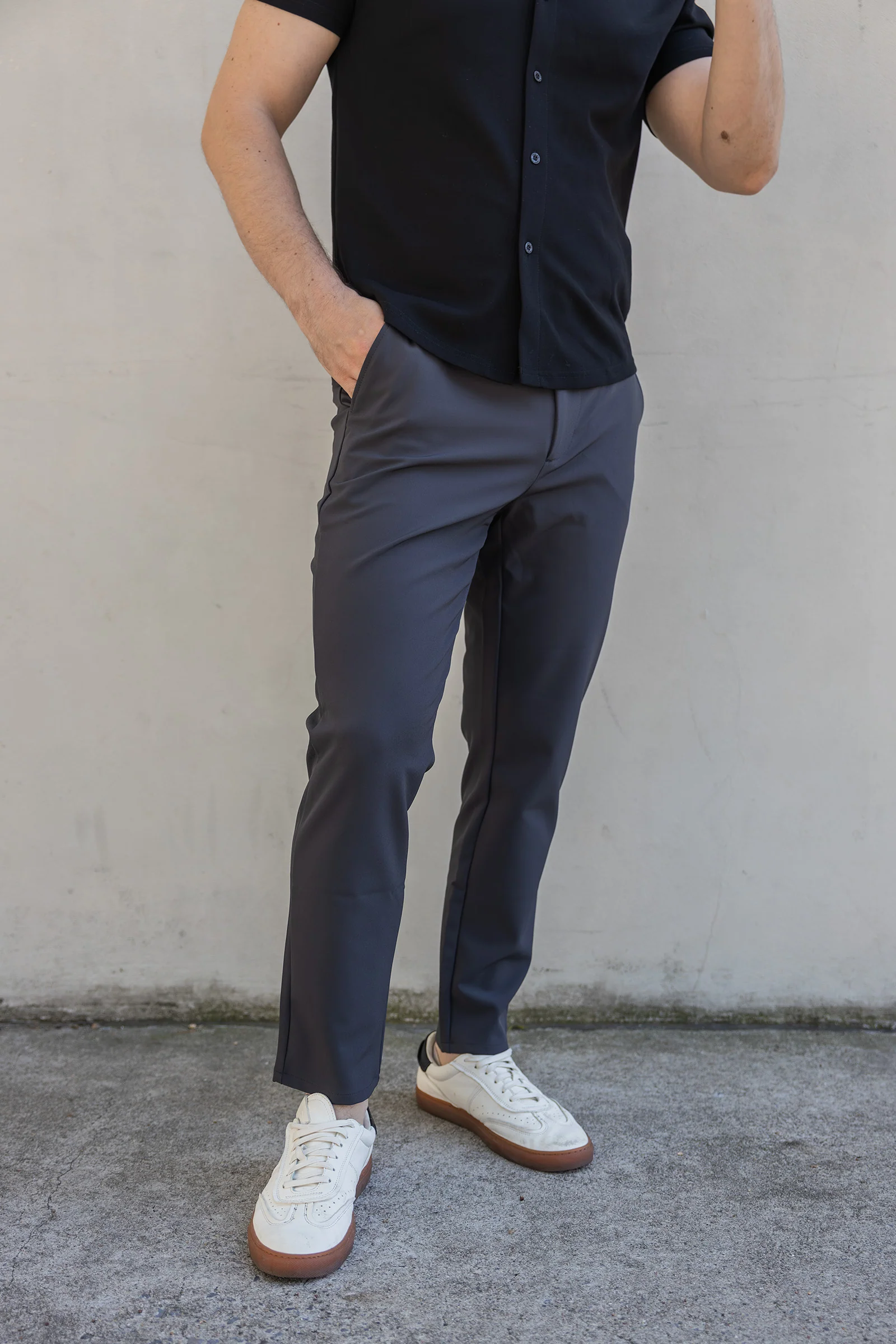 Super Stretch Performance Pants Charcoal - Image 14
