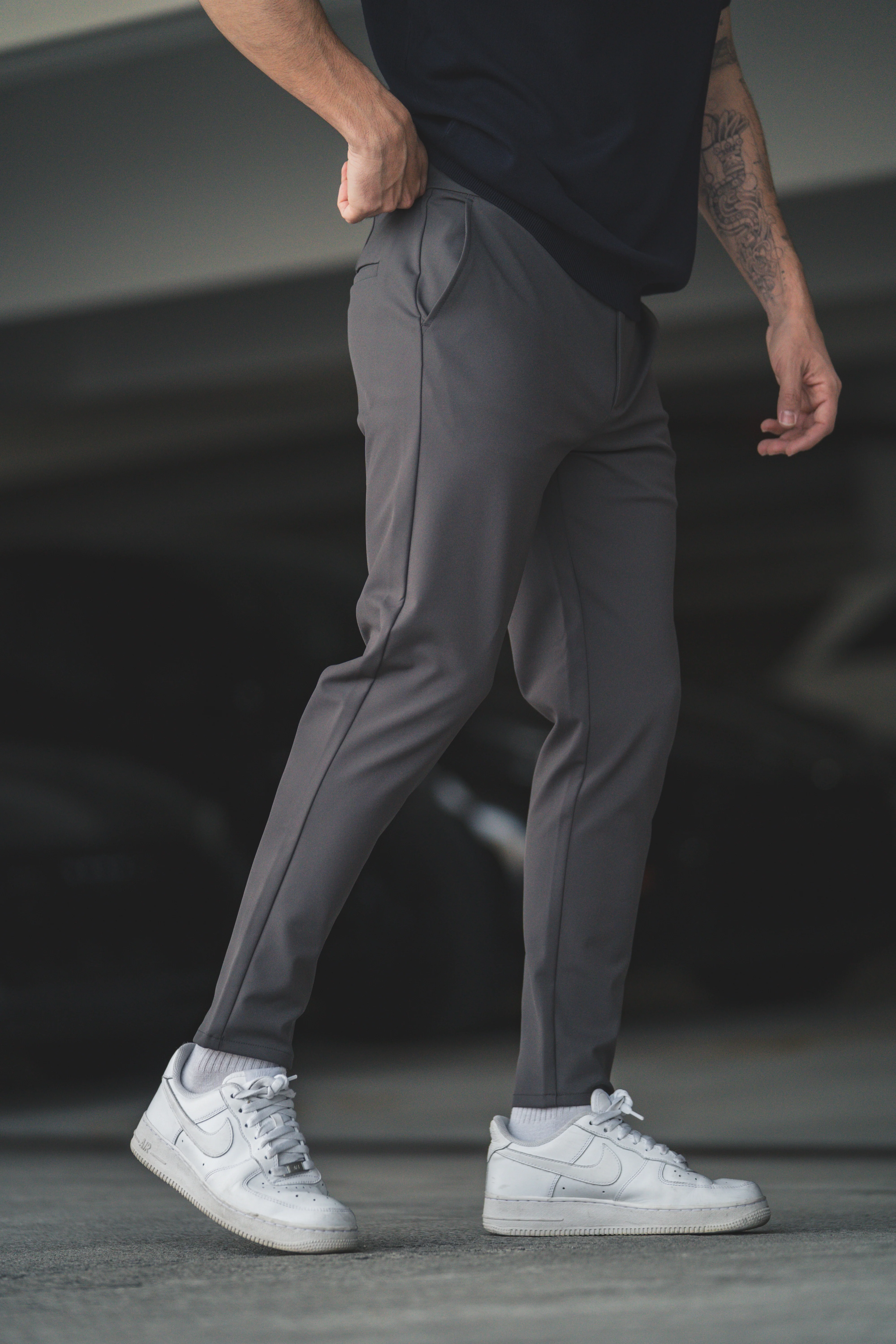 Super Stretch Performance Pants Charcoal - Image 3