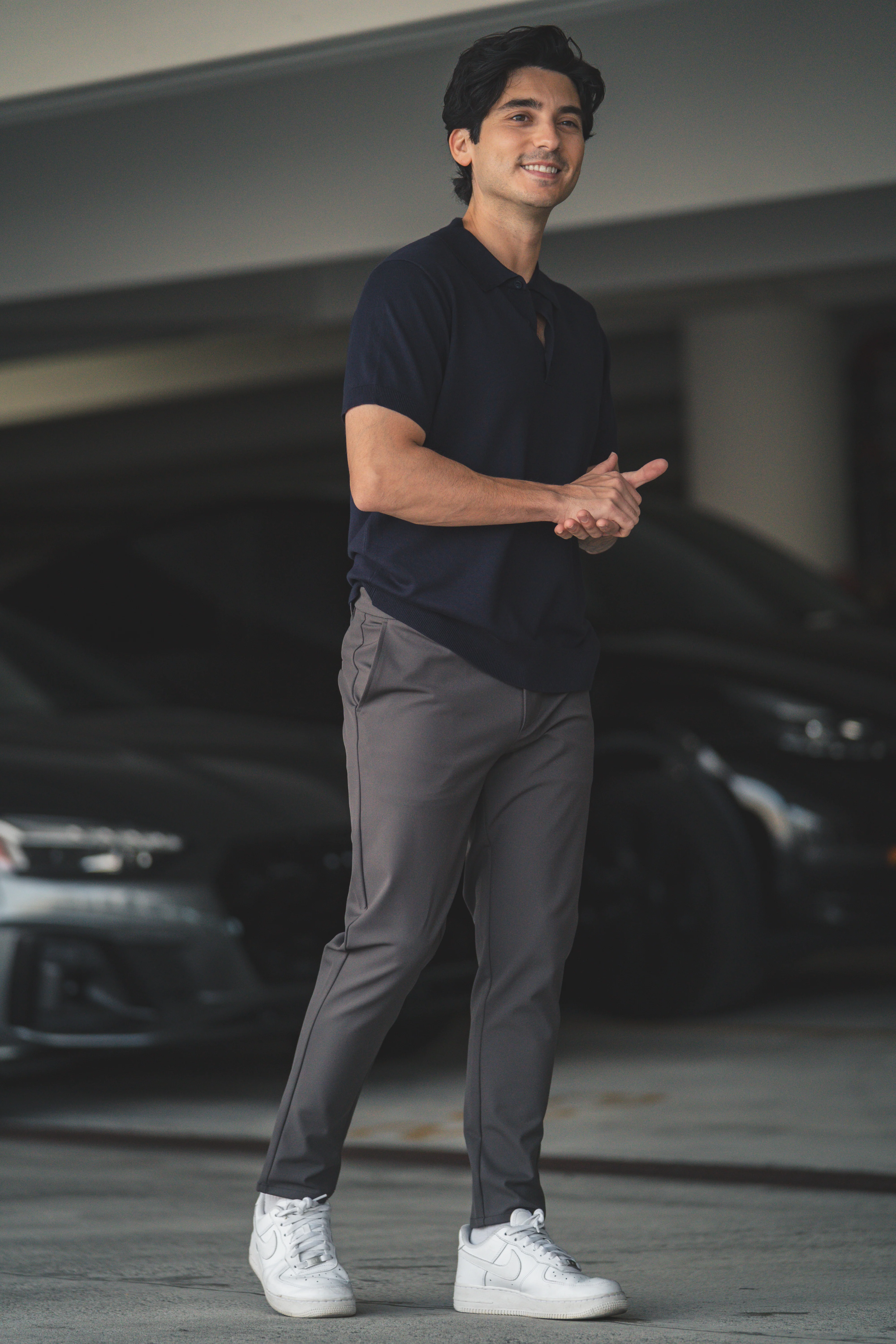 Super Stretch Performance Pants Charcoal - Image 7