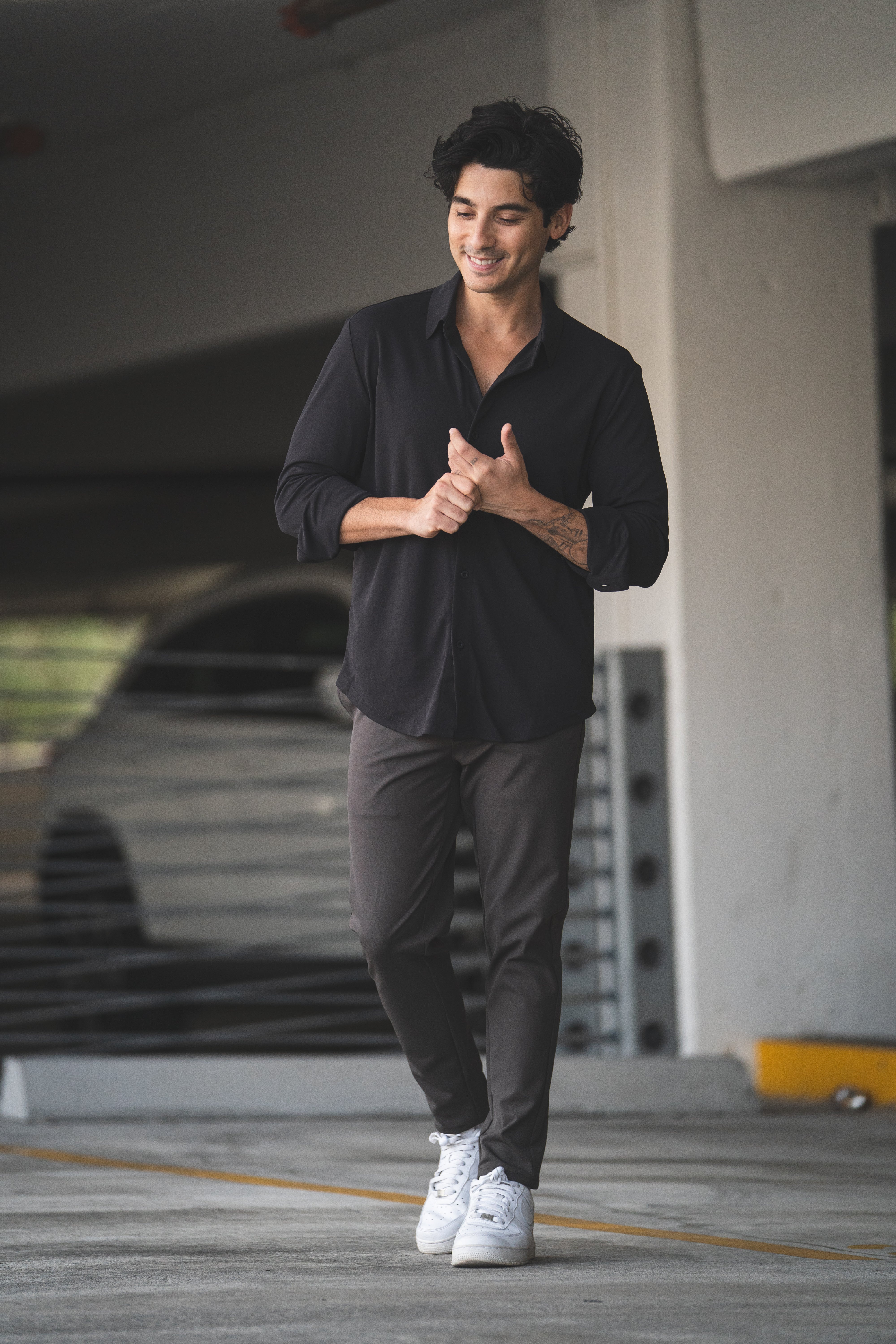 Super Stretch Performance Pants Charcoal - Image 8