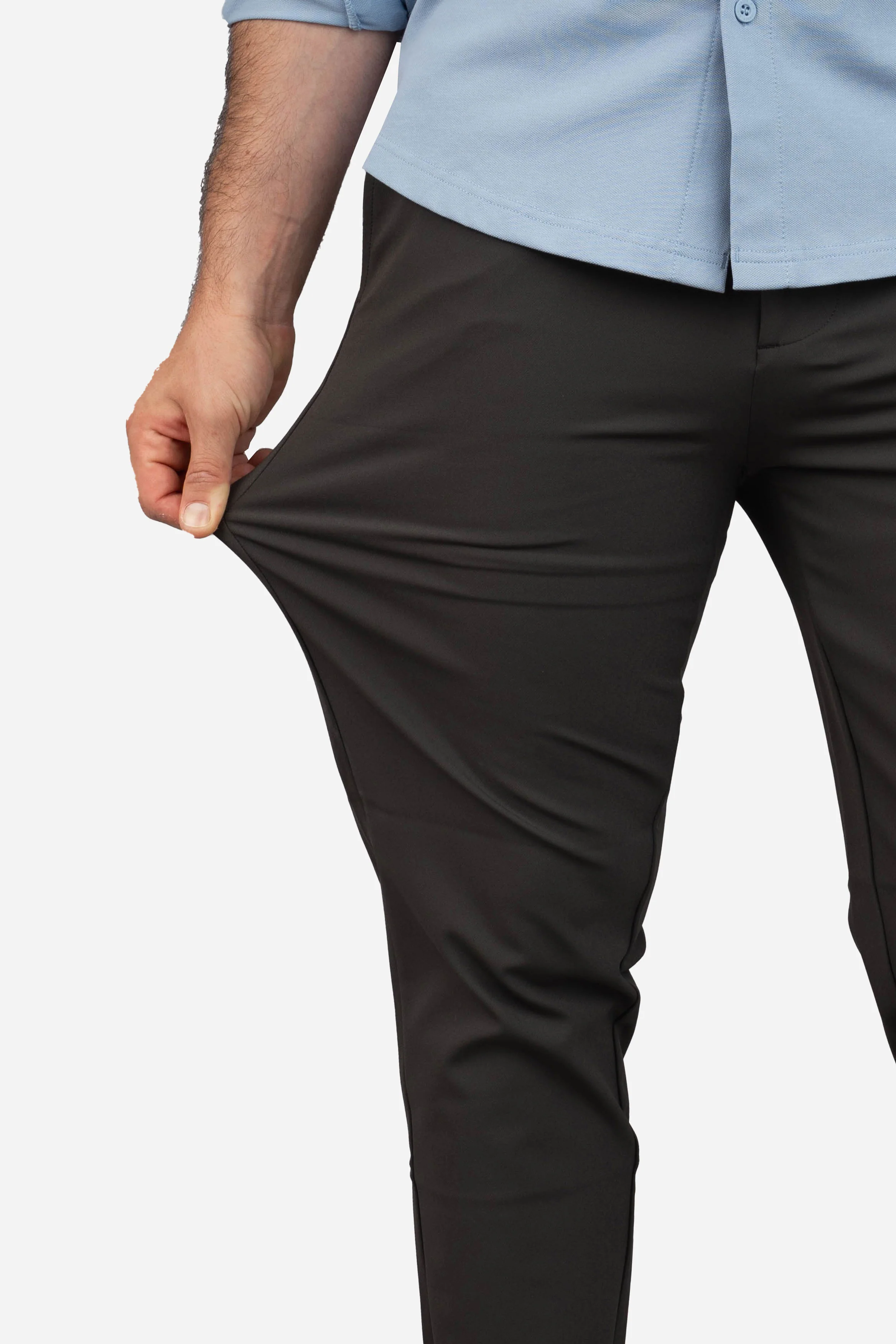 Super Stretch Performance Pants Charcoal - Image 9