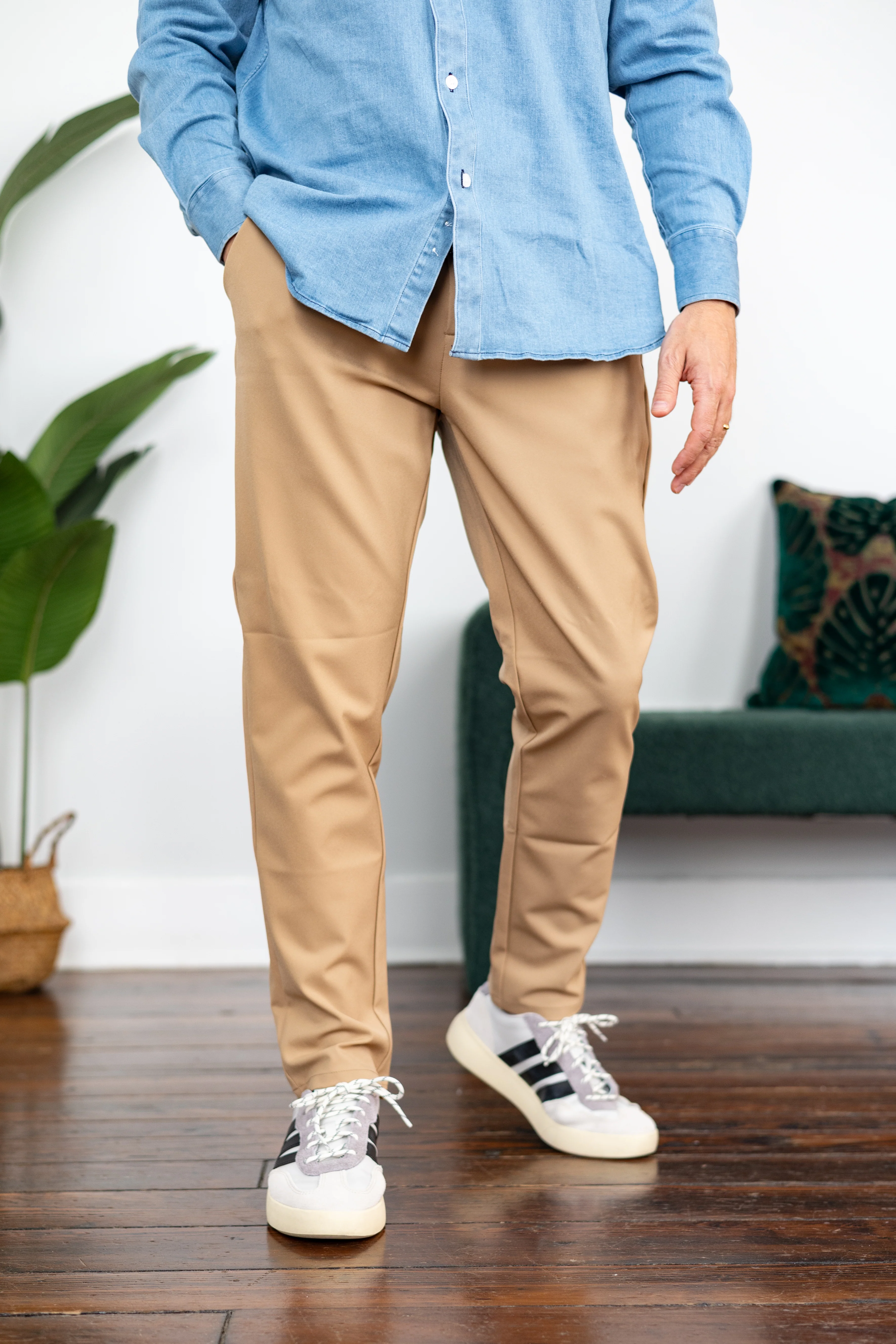 Super Stretch Performance Pants Khaki - Image 12