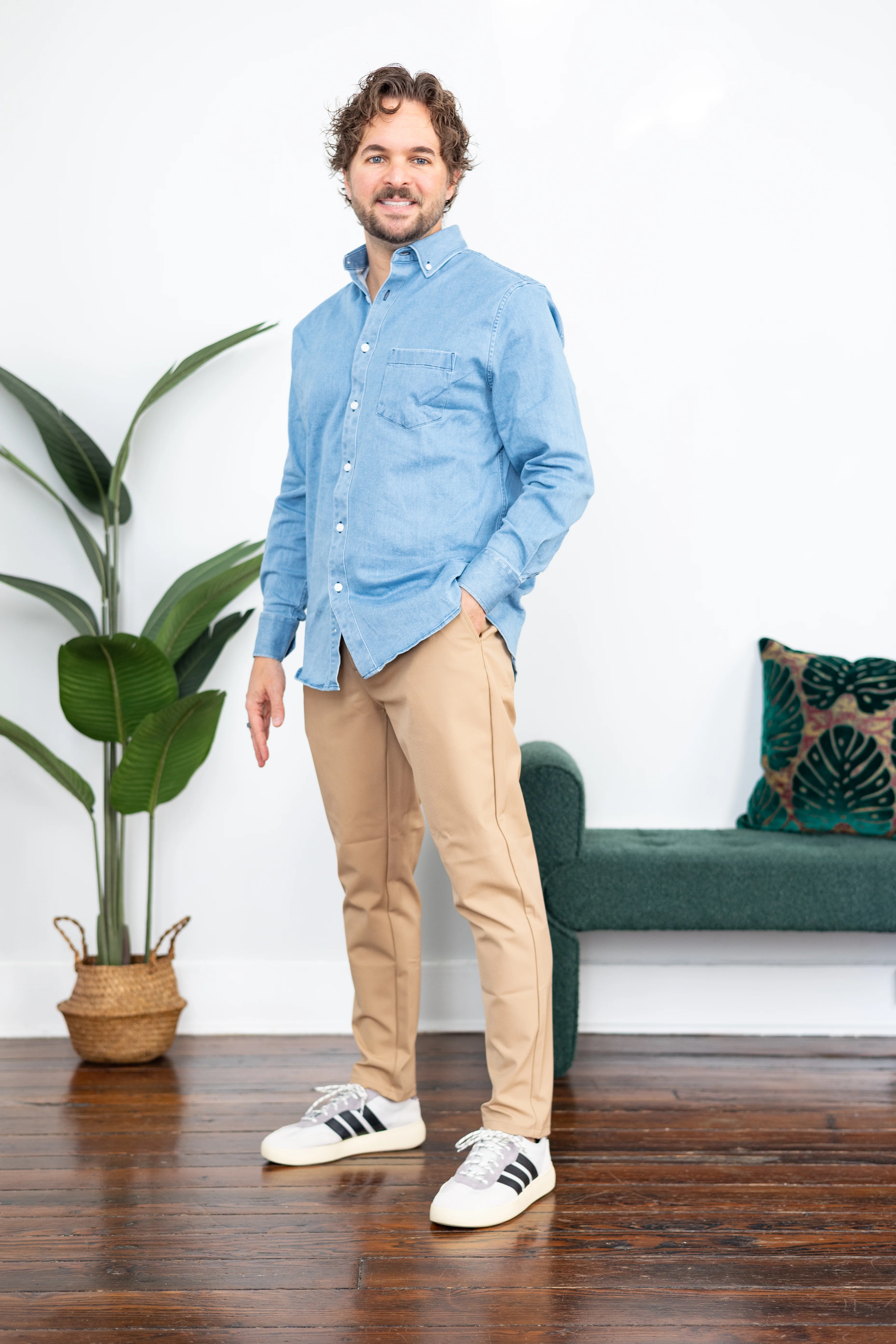 Super Stretch Performance Pants Khaki - Image 14
