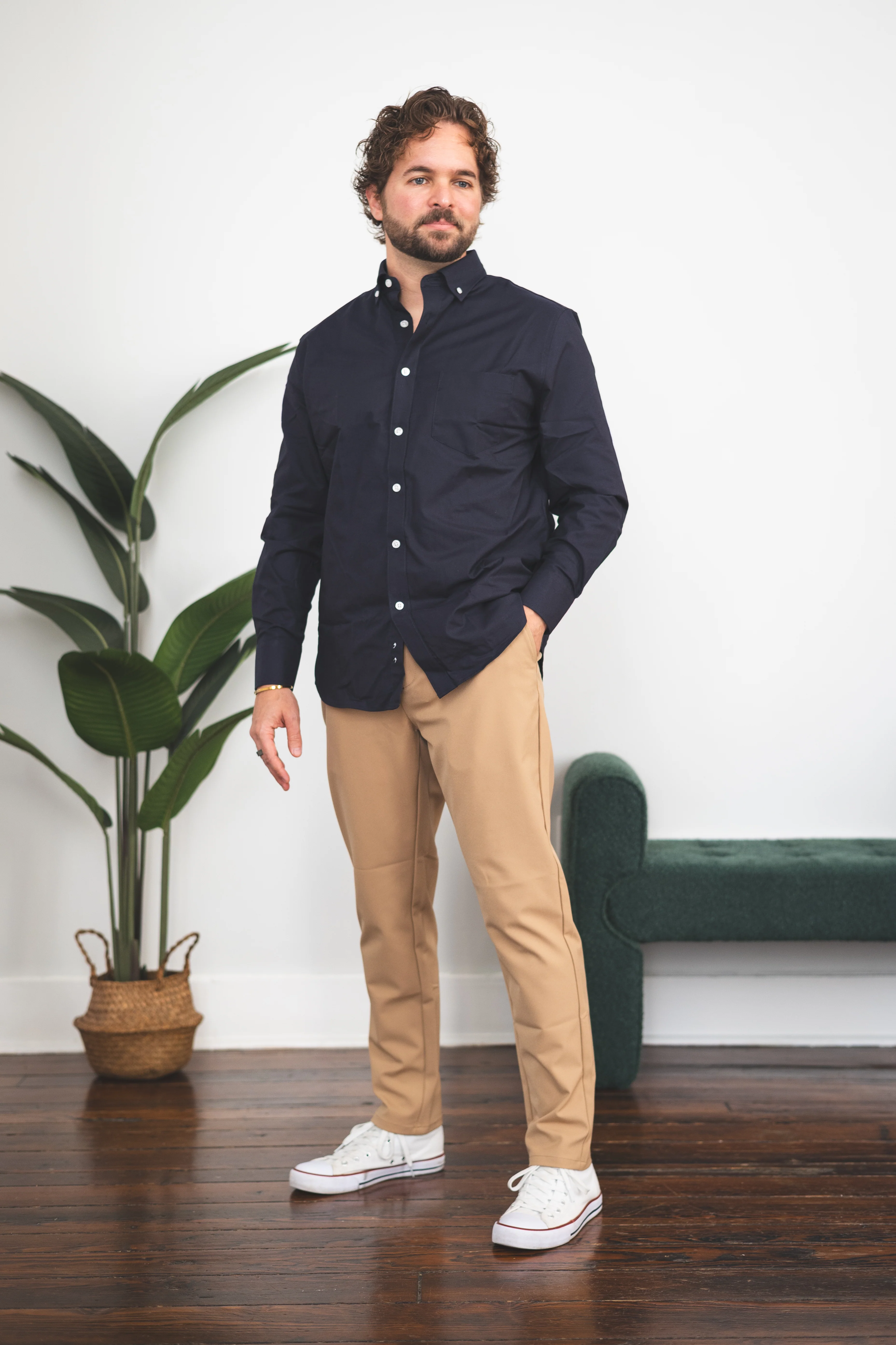 Super Stretch Performance Pants Khaki - Image 3