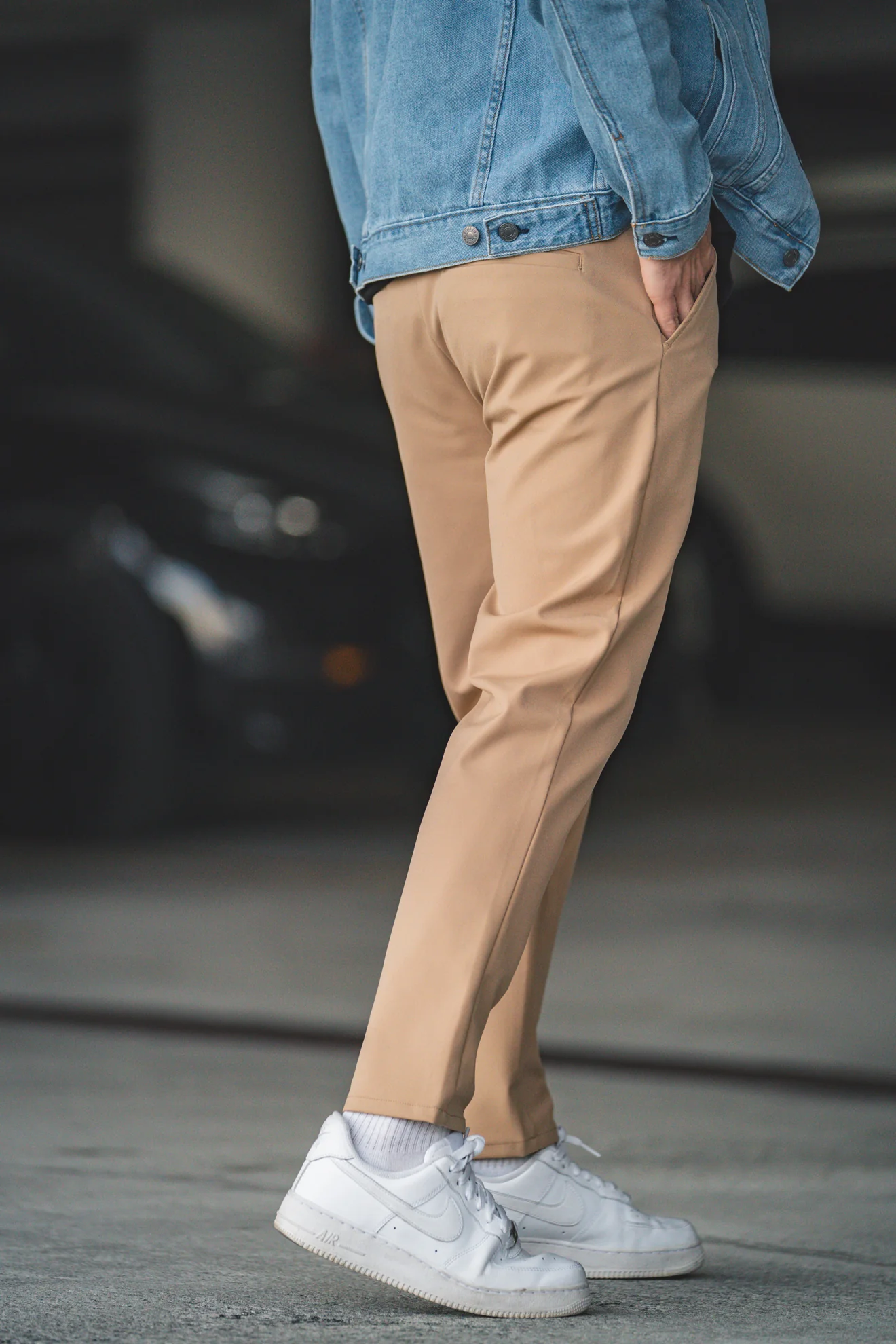 Super Stretch Performance Pants Khaki - Image 5