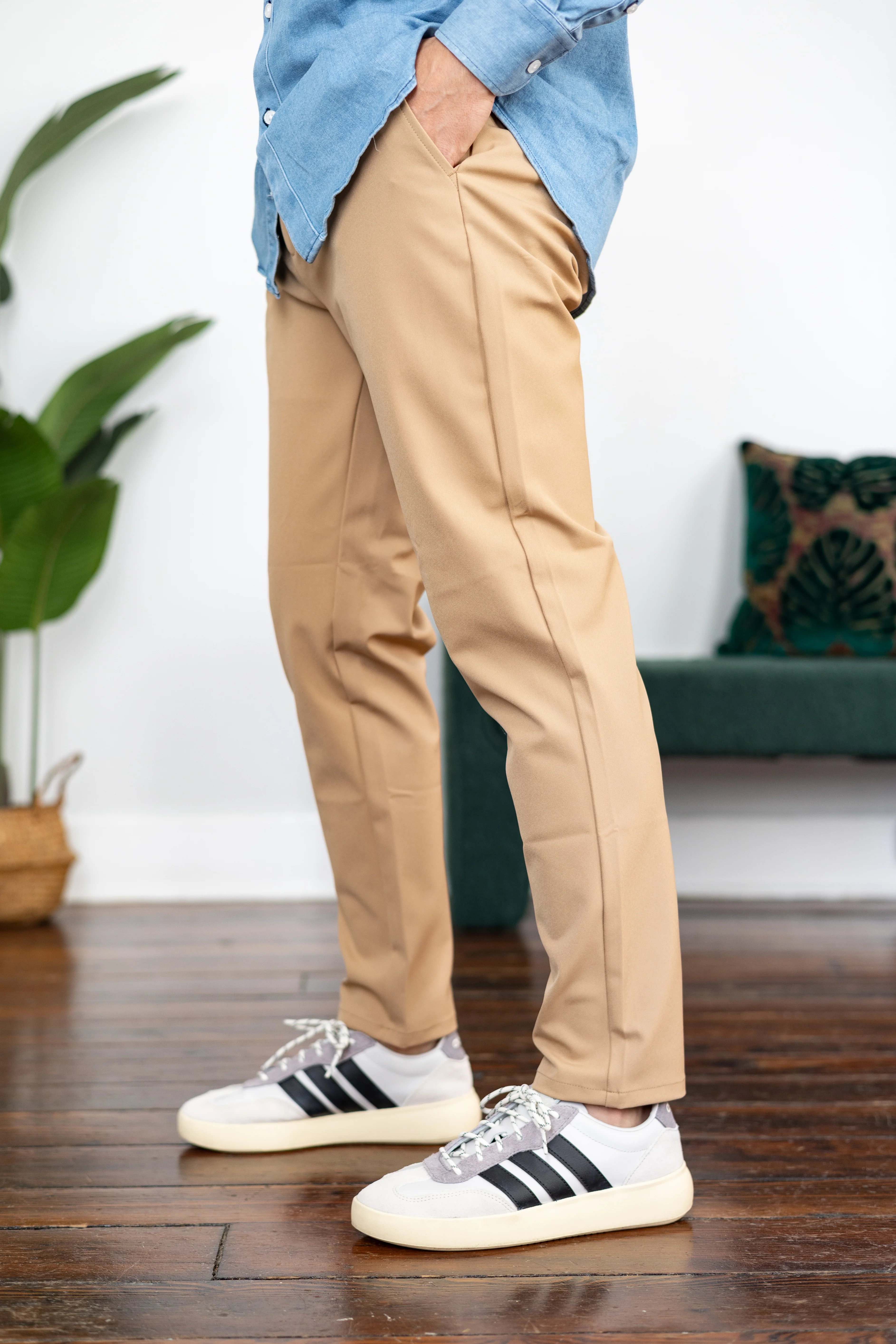 Super Stretch Performance Pants Khaki - Image 7