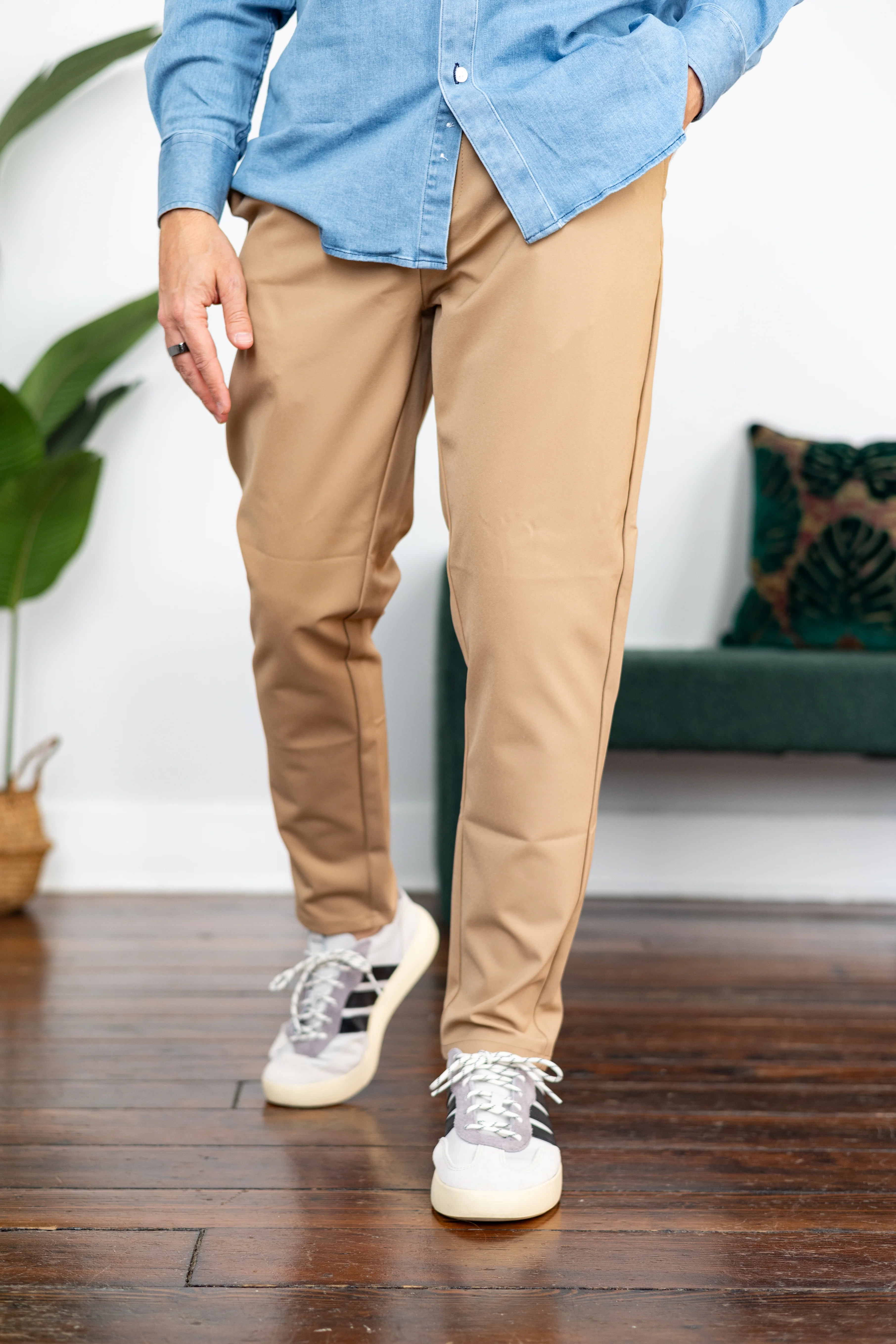 Super Stretch Performance Pants Khaki - Image 8