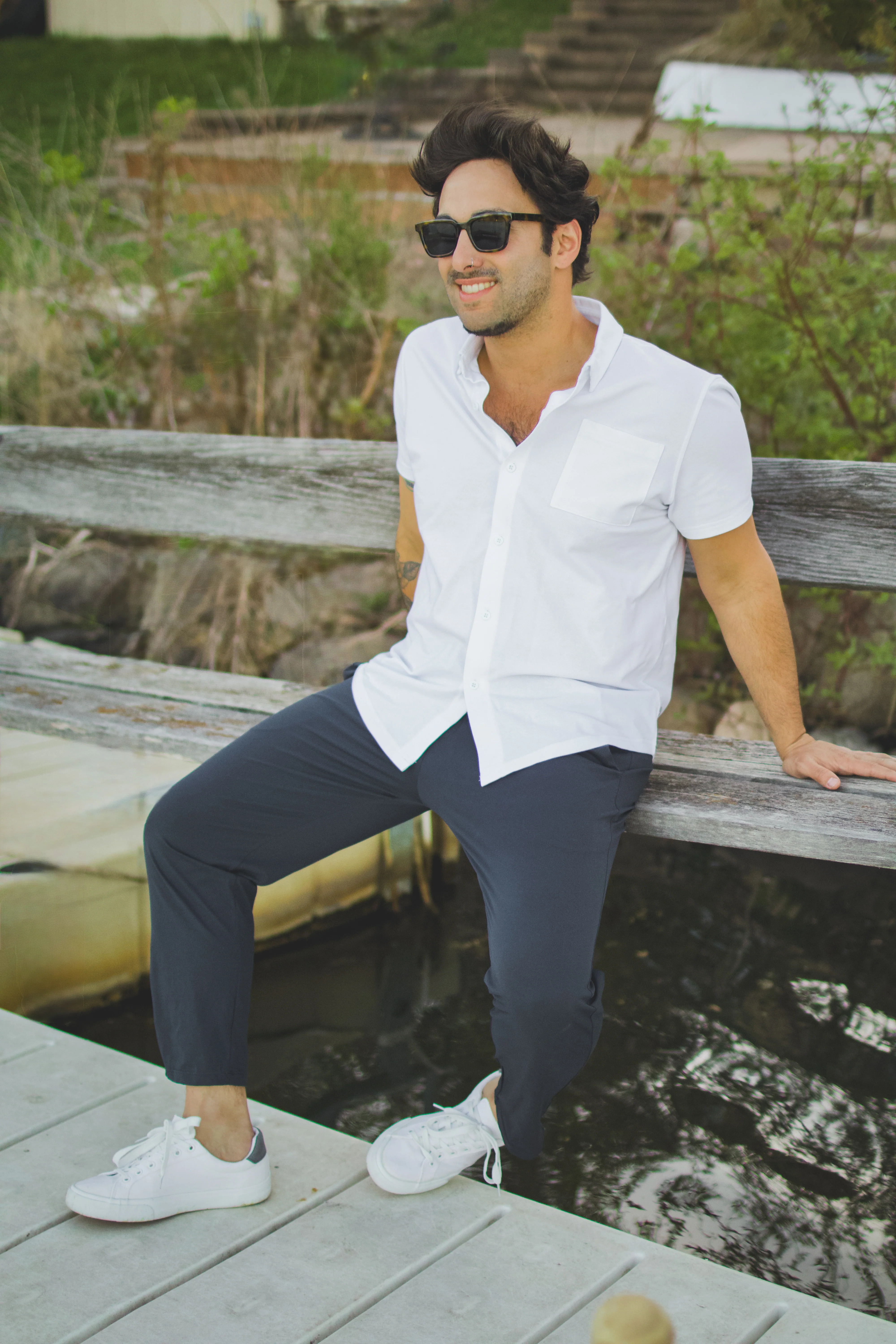 Superlight Easy Pants Navy - Image 13