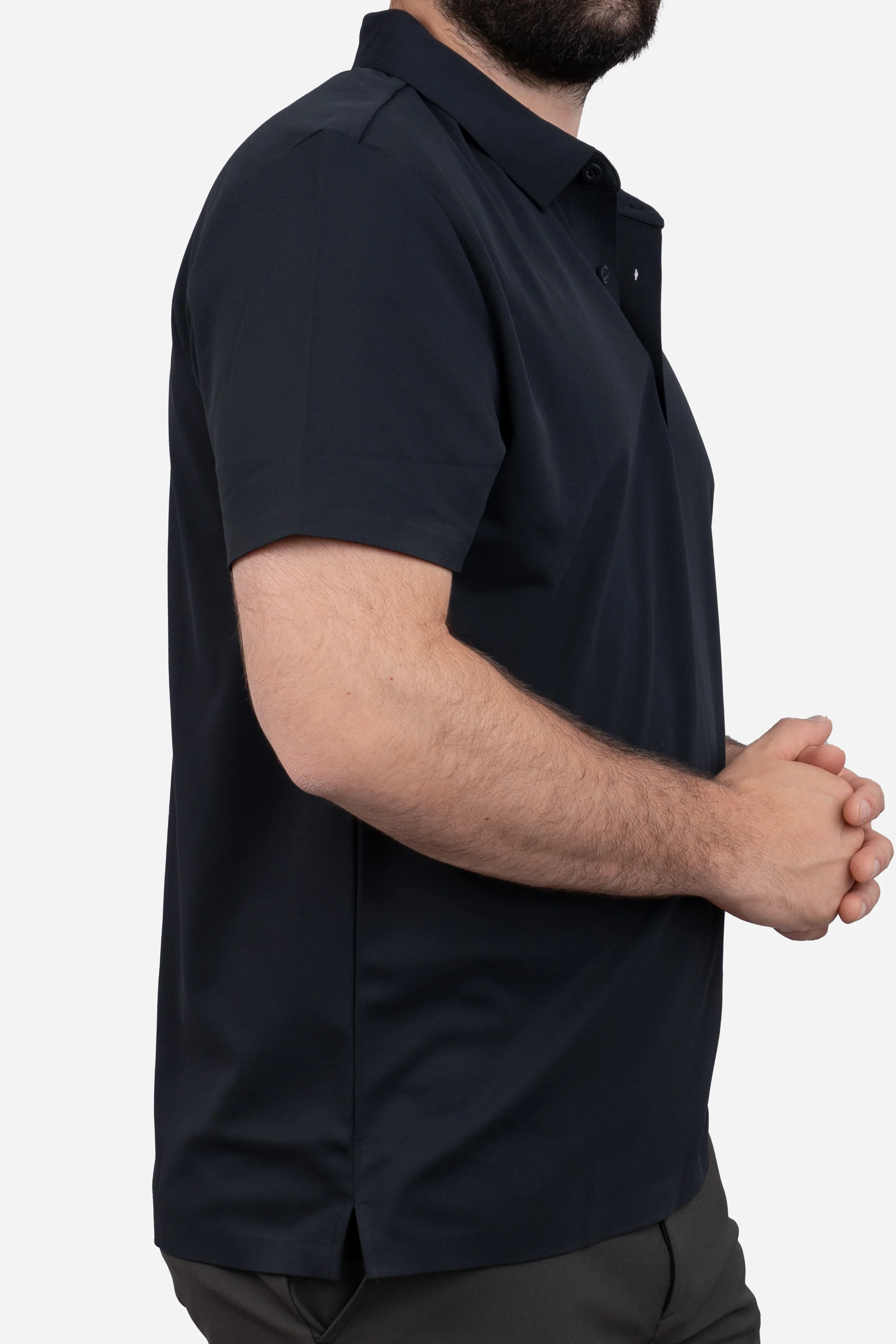 Tech Polo Black - Image 12